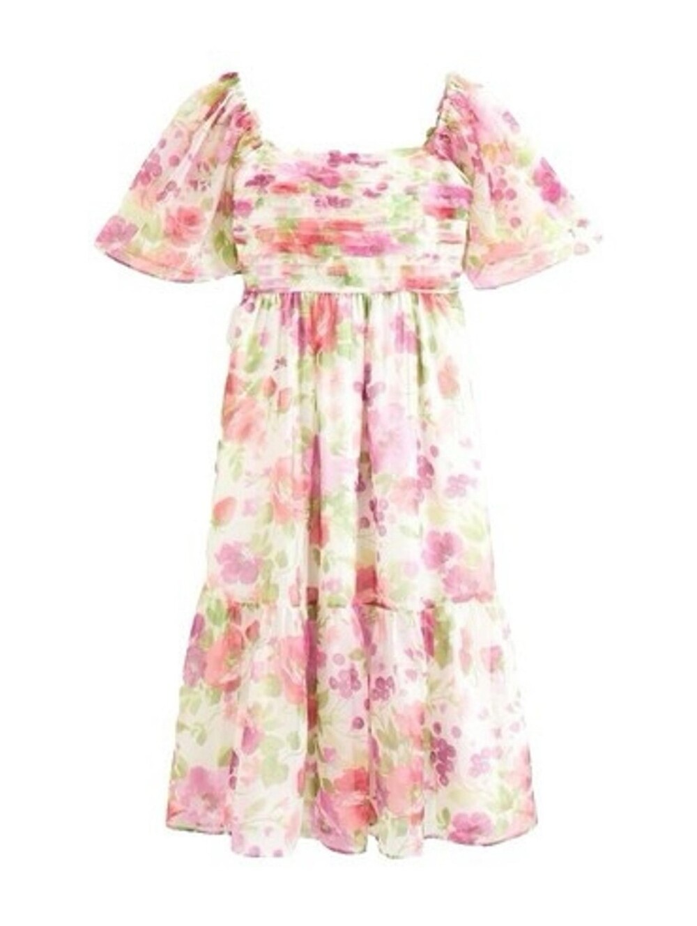 Like New Emerson Angel Sleeve Midi Dress